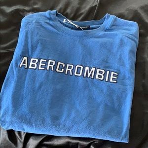 Blue Abercrombie and Fitch mens L/S tee